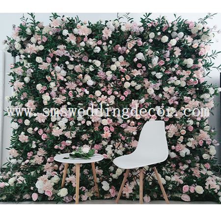 floral bridal shower backdrop