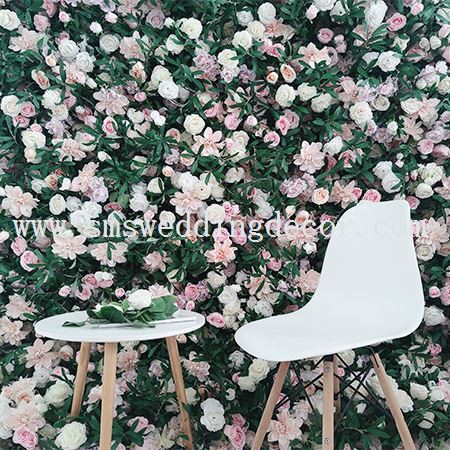 large flower wall backdrop