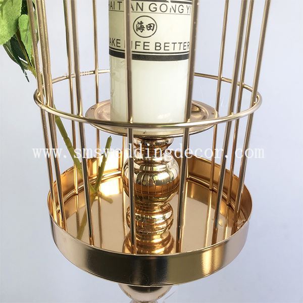 bird cages table centrepieces