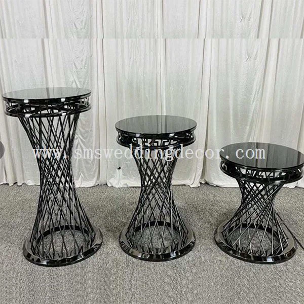 black plinth coffee table