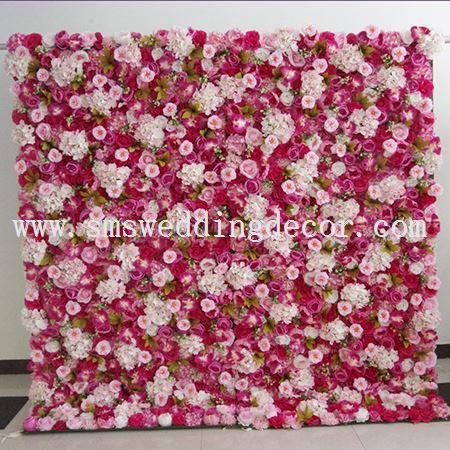 pink flower panel