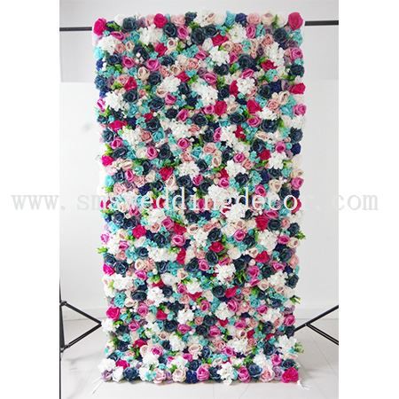 دیوار گل رز و هیدرانی