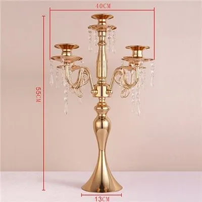 قطعات مرکزی نگهدارنده شمع کریستالی