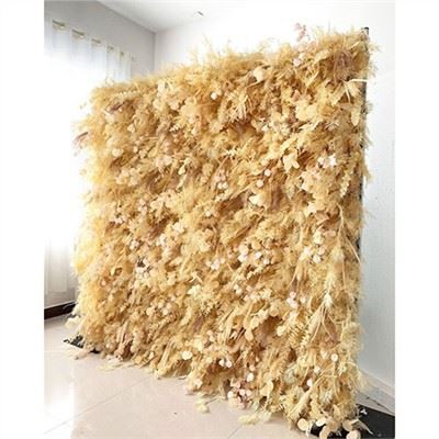 پس زمینه گل طلا