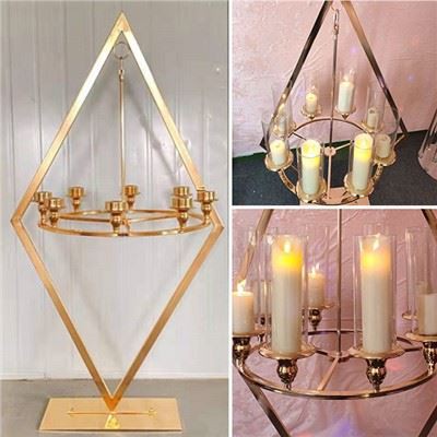 جا شمعی لوستر رومیزی