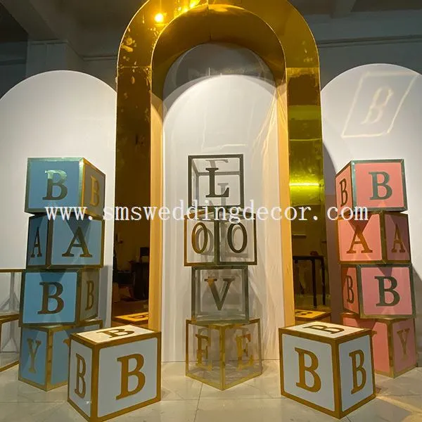baby blocks for centerpieces