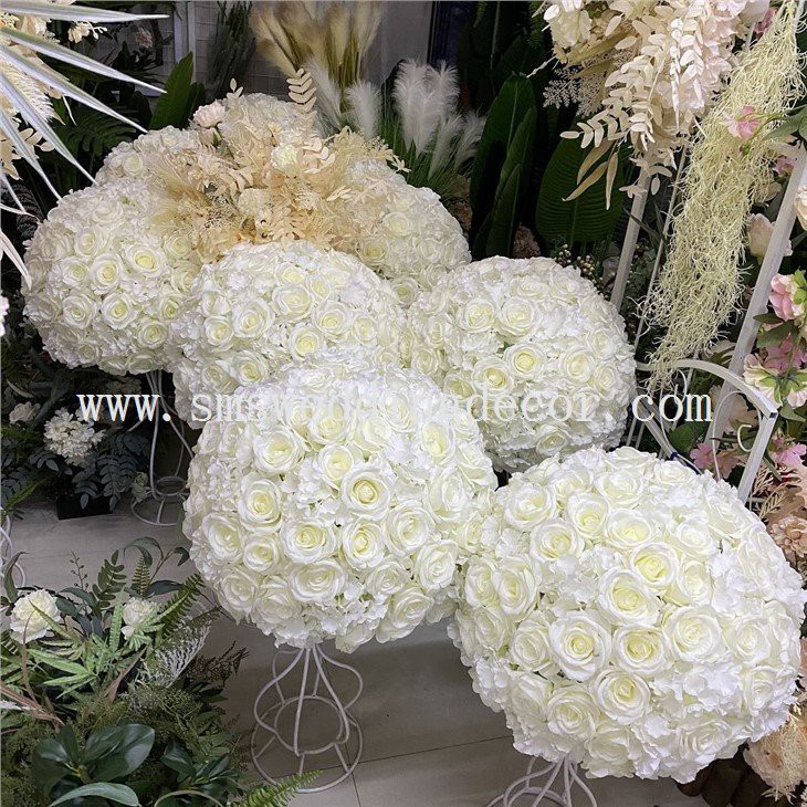 cream rose ball(001)