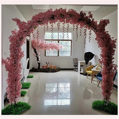 طاق گل جلو درب