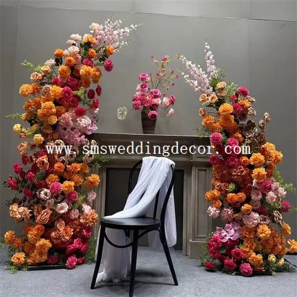 fake flower arch
