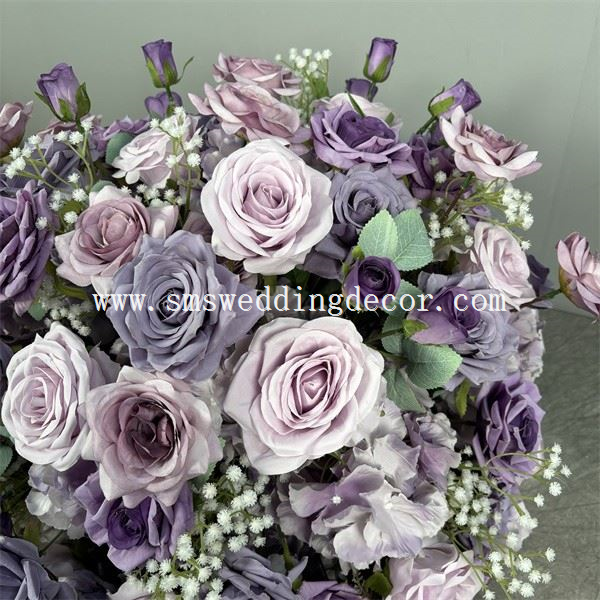 purple centerpieces ideas