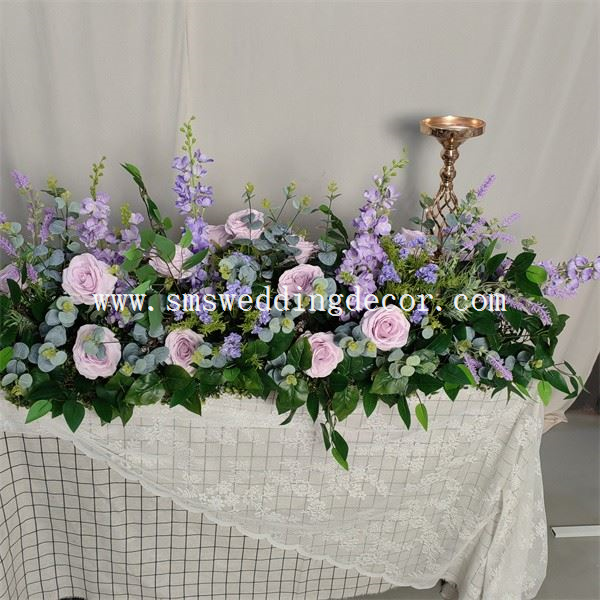 flower table runners for weddings
