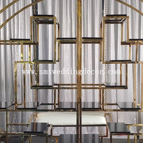 display shelf with glass