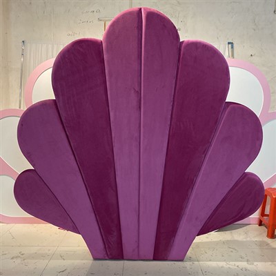 پایه بک دراپ گرد مخملی