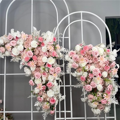 طاق گلی درب جلو صورتی