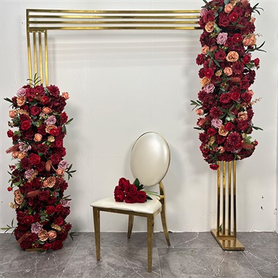 گل های طاق عروسی بورگوندی